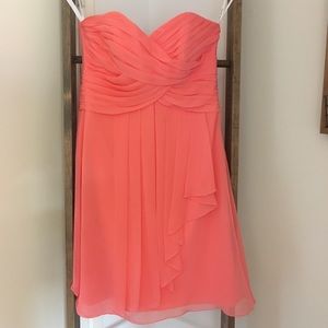 David’s Bridal Strapless dress